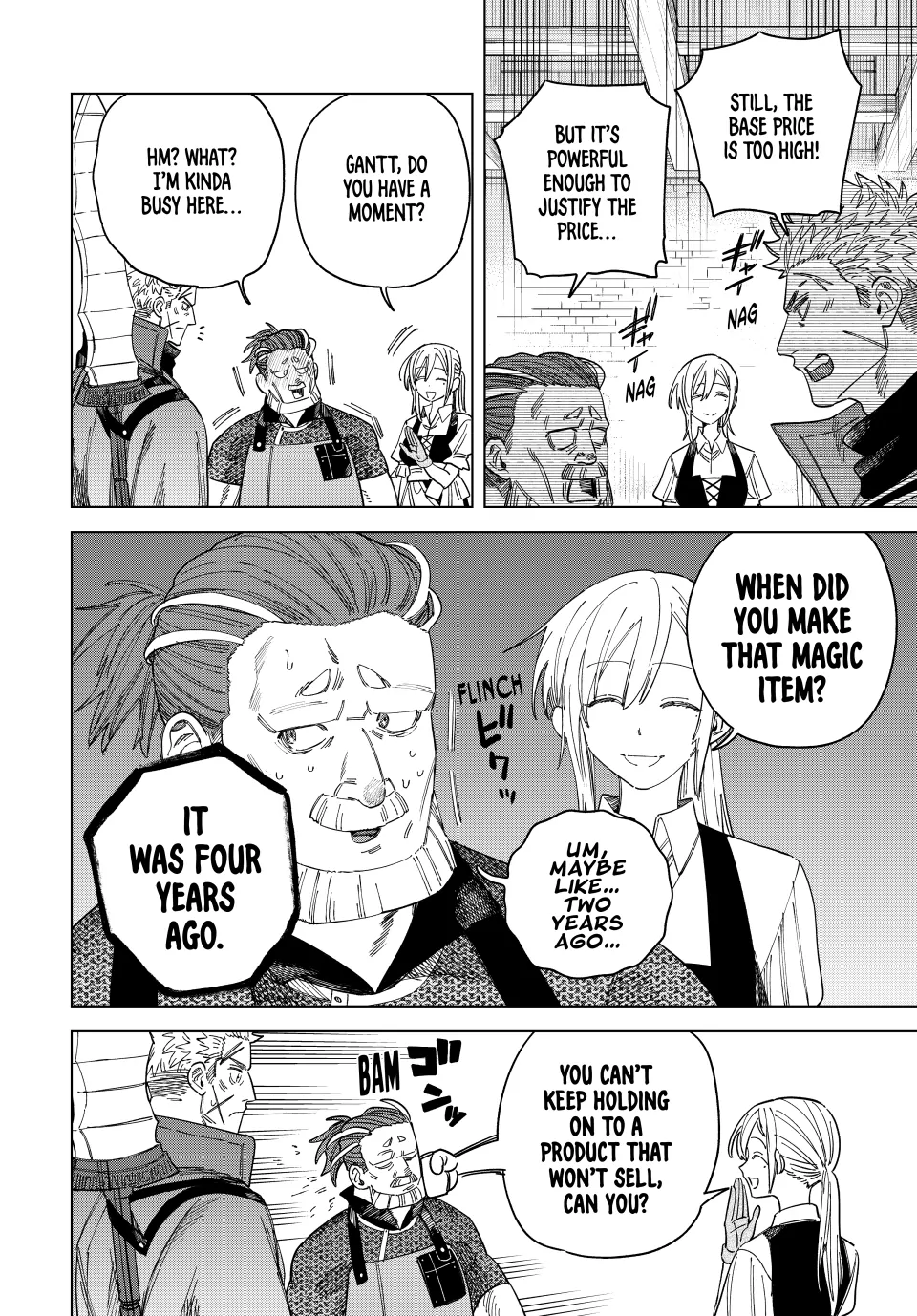 Read The Witch and the Mercenary EN Manga Online