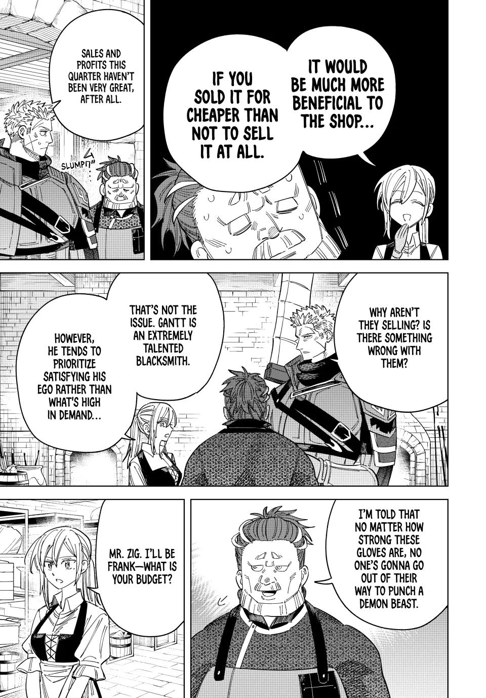 Read The Witch and the Mercenary EN Manga Online