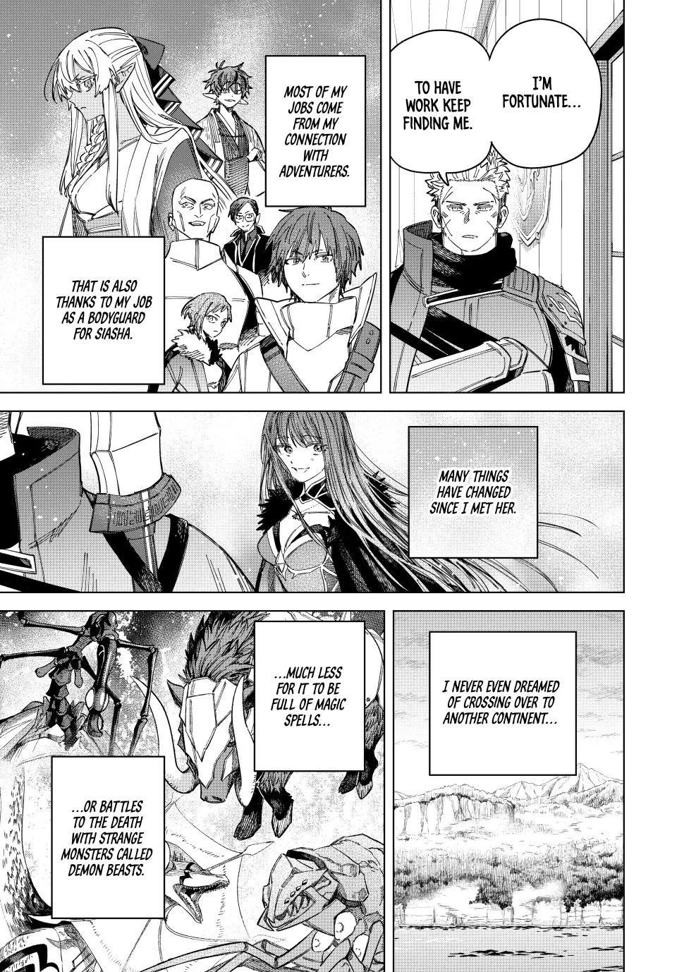 Read The Witch and the Mercenary EN Manga Online