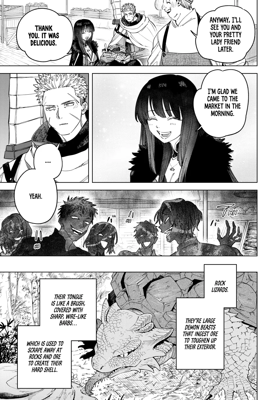 Read The Witch and the Mercenary EN Manga Online