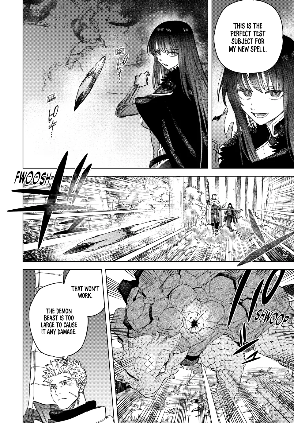 Read The Witch and the Mercenary EN Manga Online