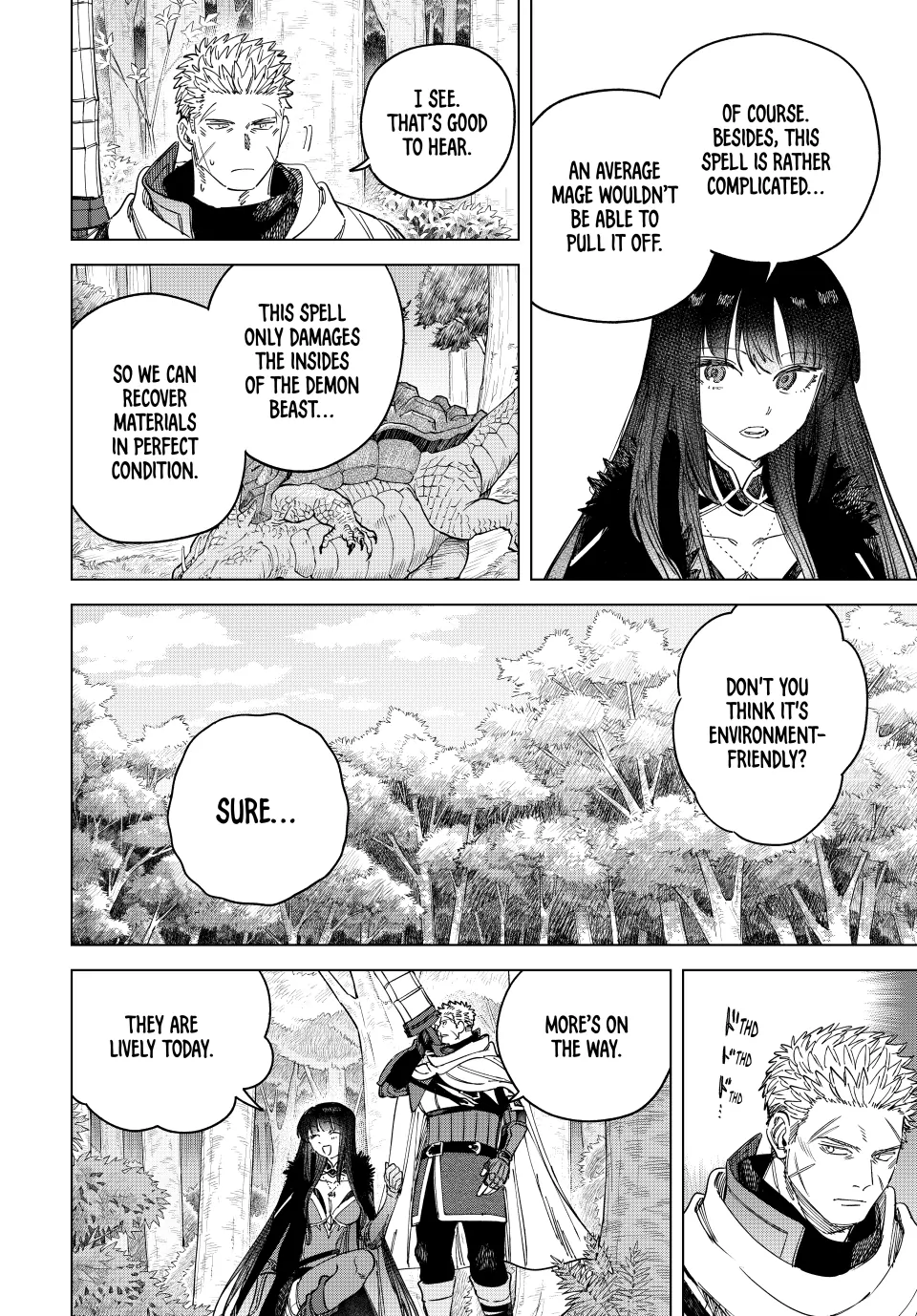 Read The Witch and the Mercenary EN Manga Online