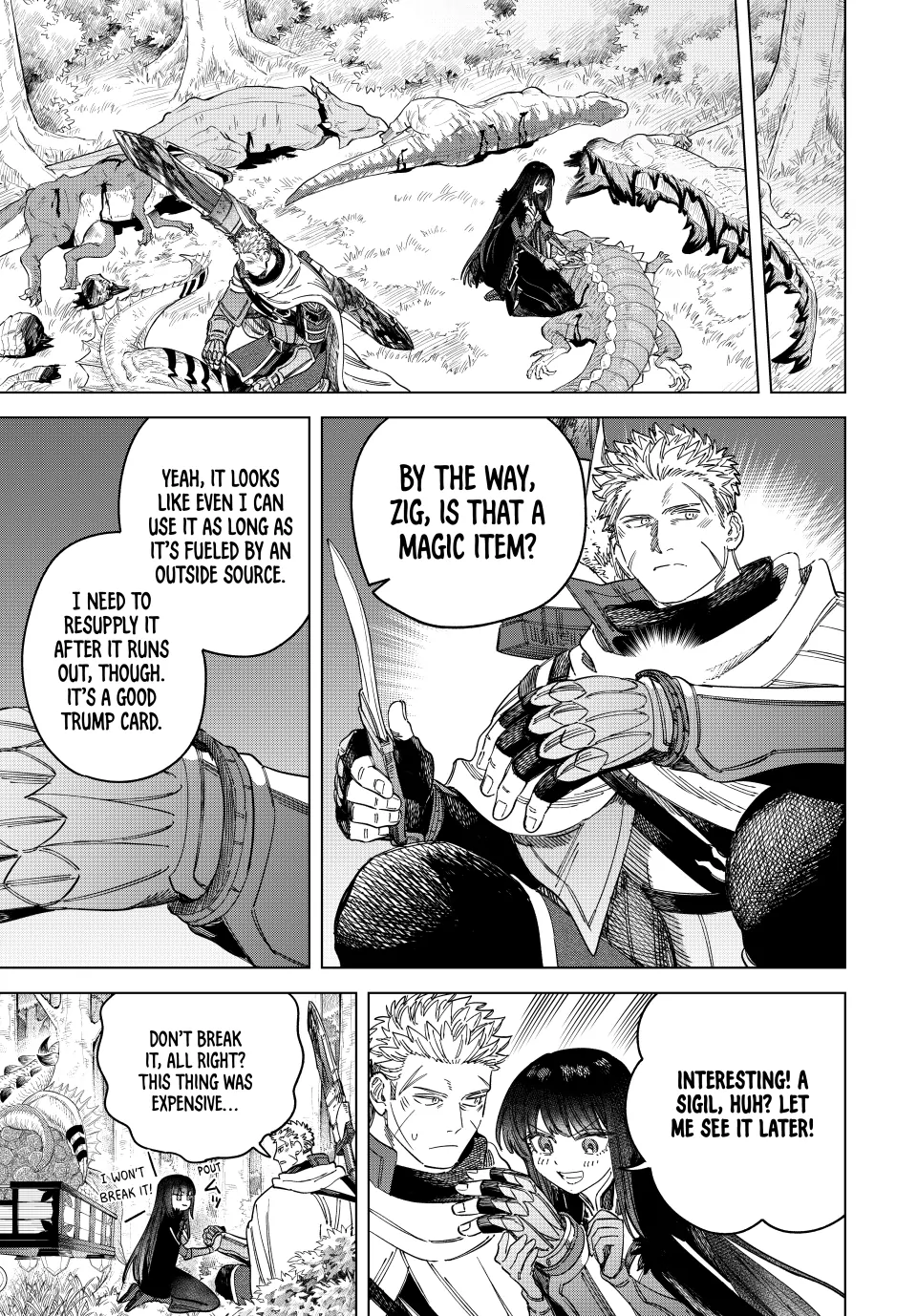 Read The Witch and the Mercenary EN Manga Online