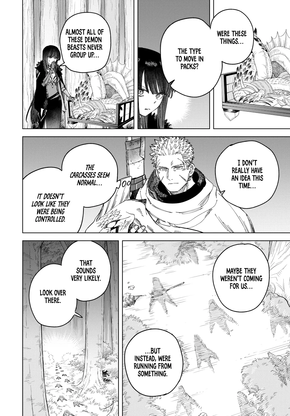 Read The Witch and the Mercenary EN Manga Online