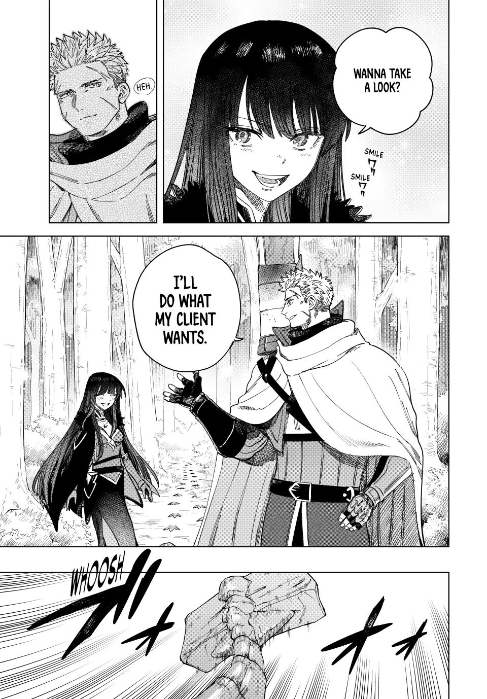 Read The Witch and the Mercenary EN Manga Online