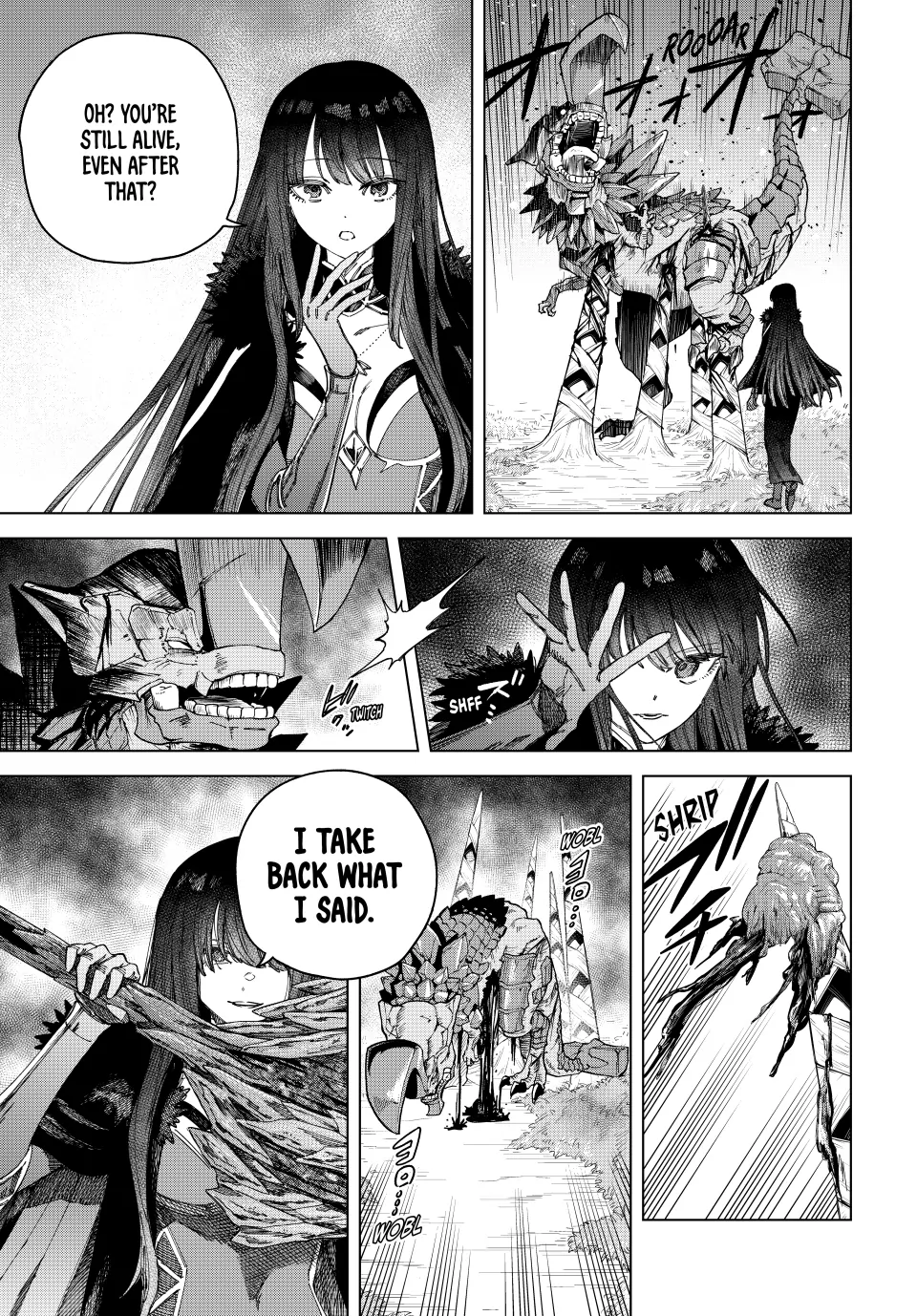 Read The Witch and the Mercenary EN Manga Online