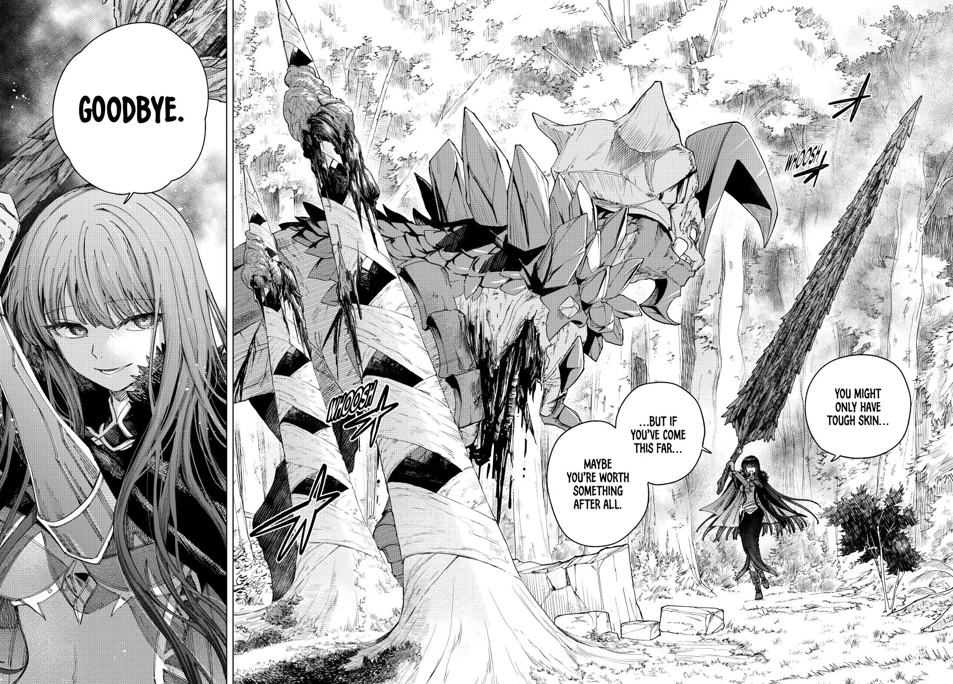 Read The Witch and the Mercenary EN Manga Online