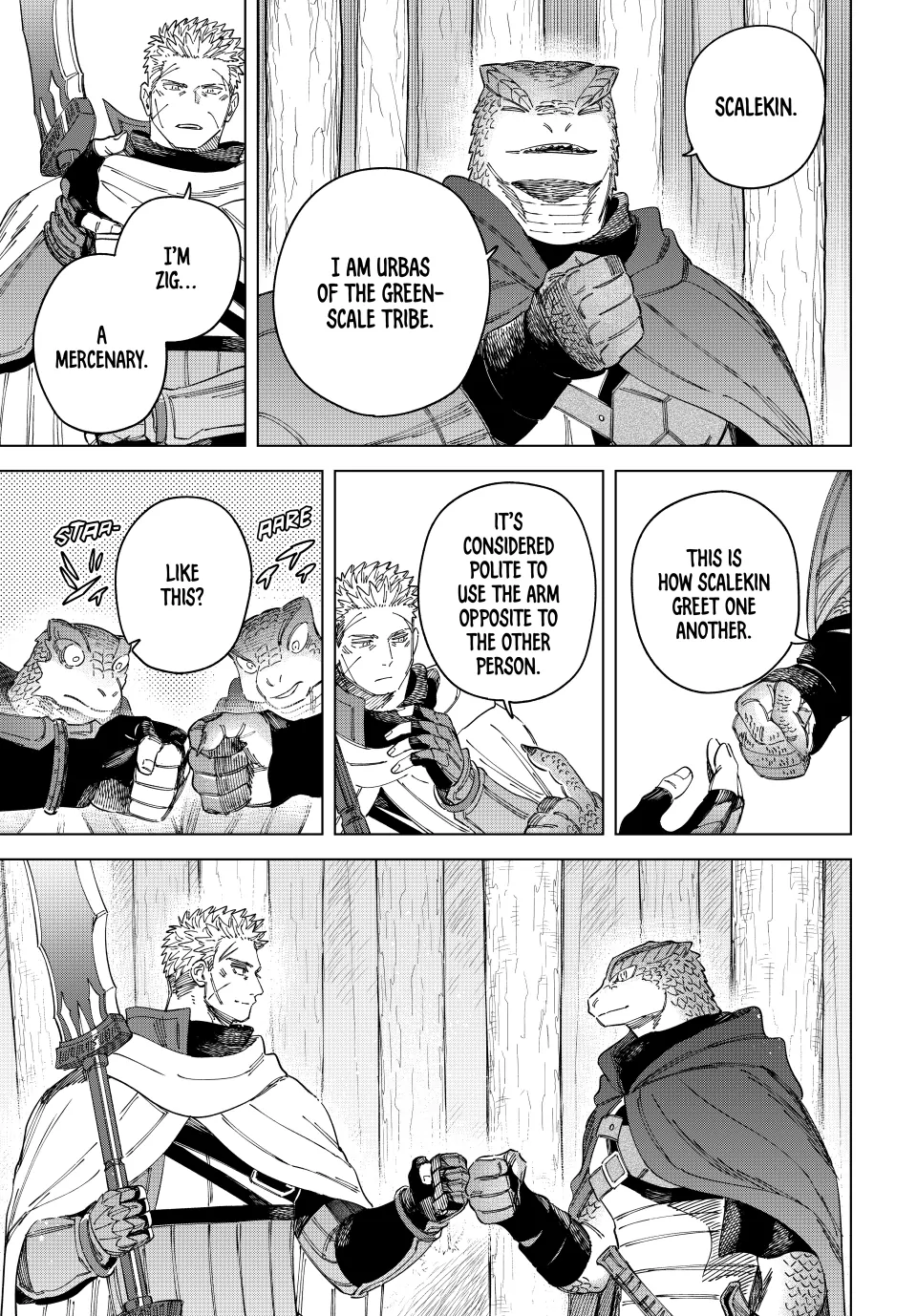 Read The Witch and the Mercenary EN Manga Online