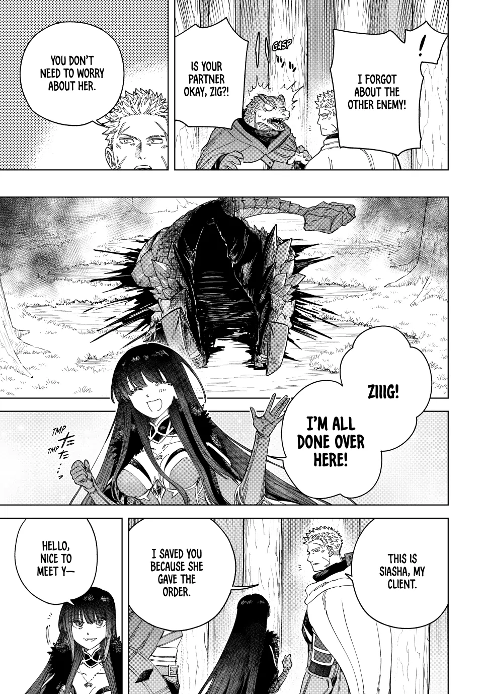 Read The Witch and the Mercenary EN Manga Online