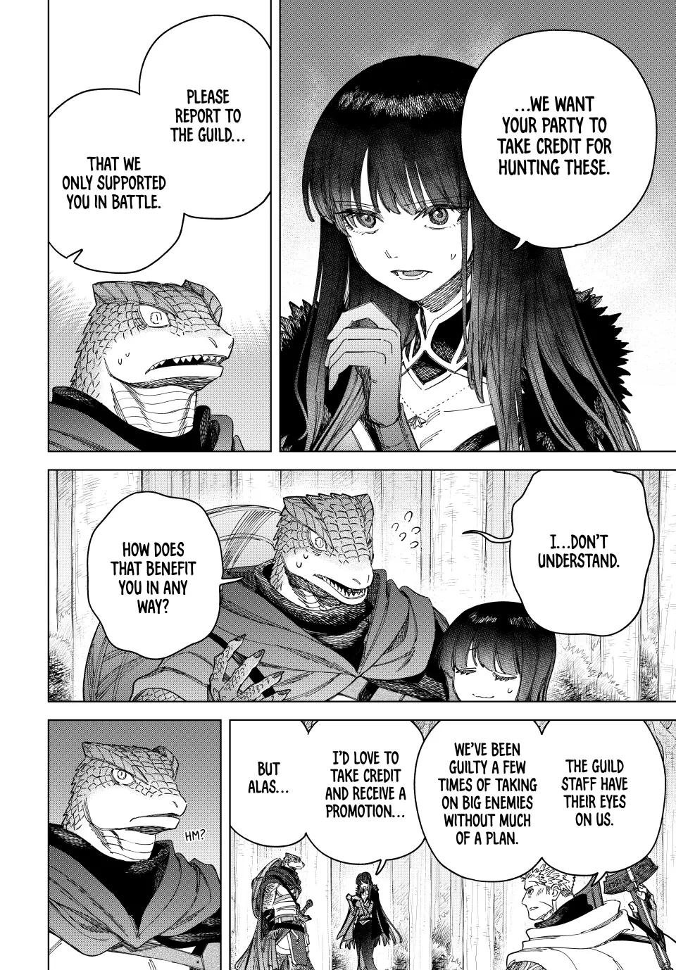 Read The Witch and the Mercenary EN Manga Online