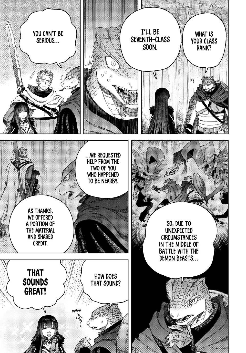 Read The Witch and the Mercenary EN Manga Online