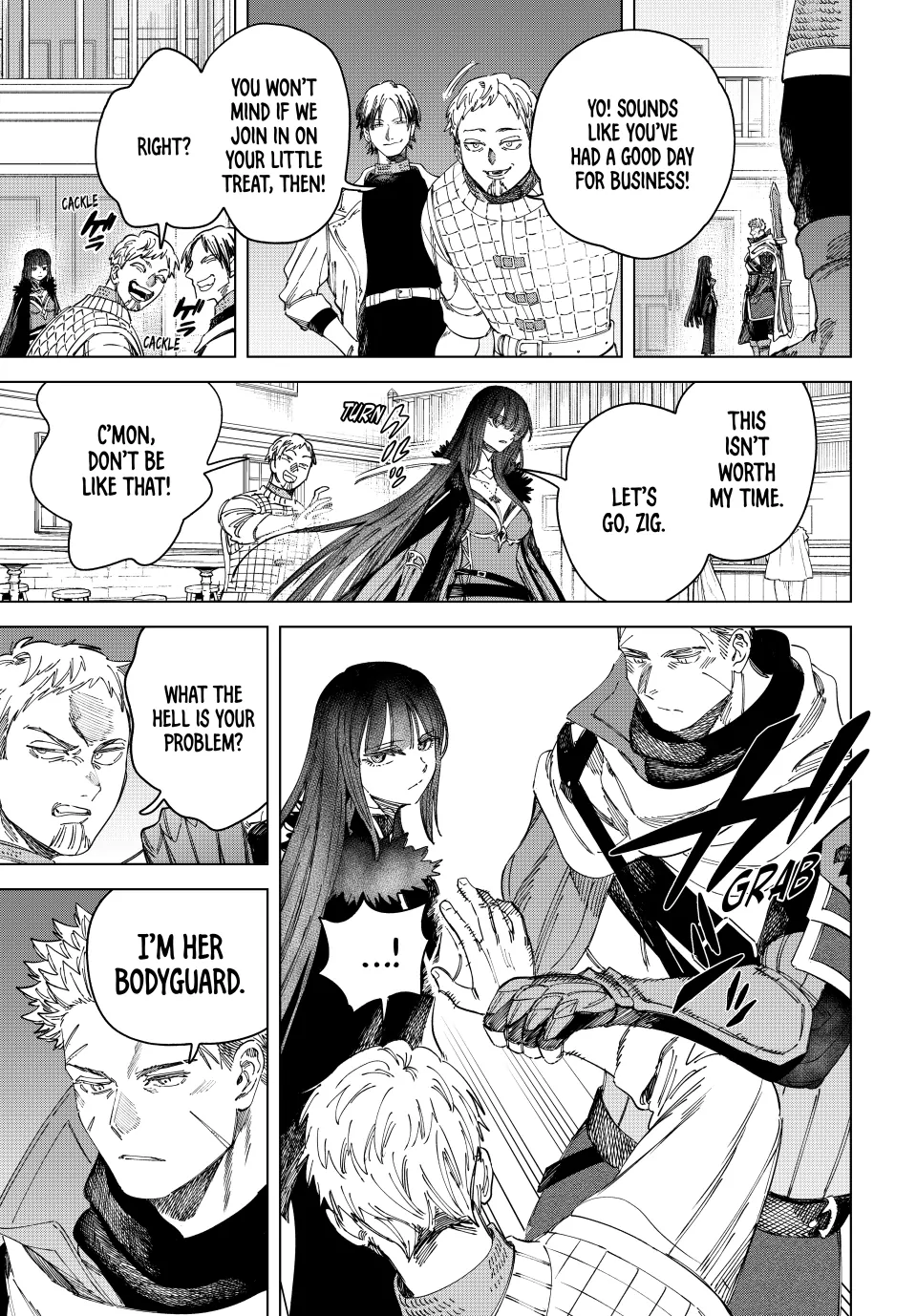 Read The Witch and the Mercenary EN Manga Online