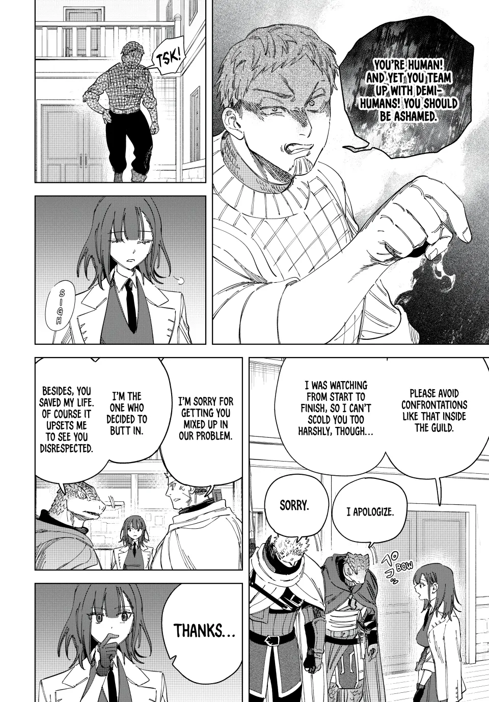Read The Witch and the Mercenary EN Manga Online