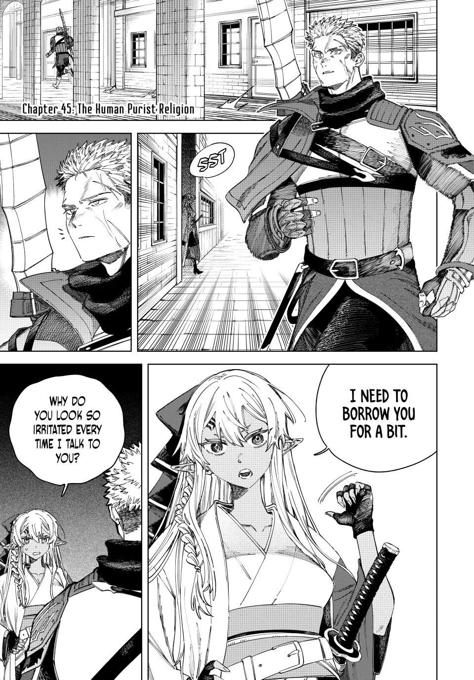 Read The Witch and the Mercenary EN Manga Online