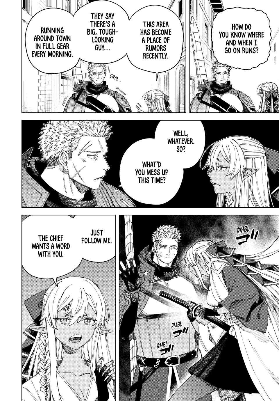 Read The Witch and the Mercenary EN Manga Online
