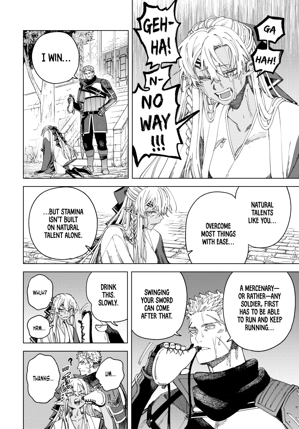 Read The Witch and the Mercenary EN Manga Online