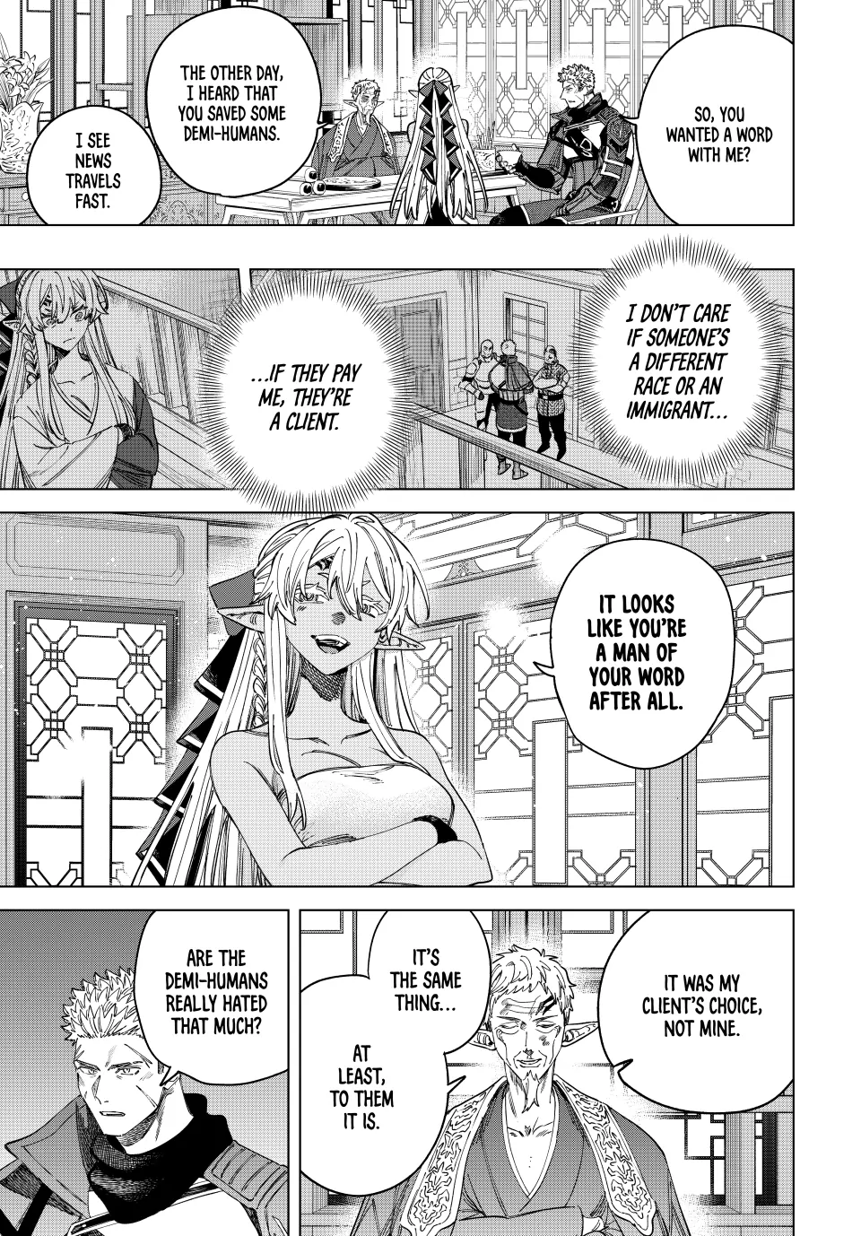 Read The Witch and the Mercenary EN Manga Online