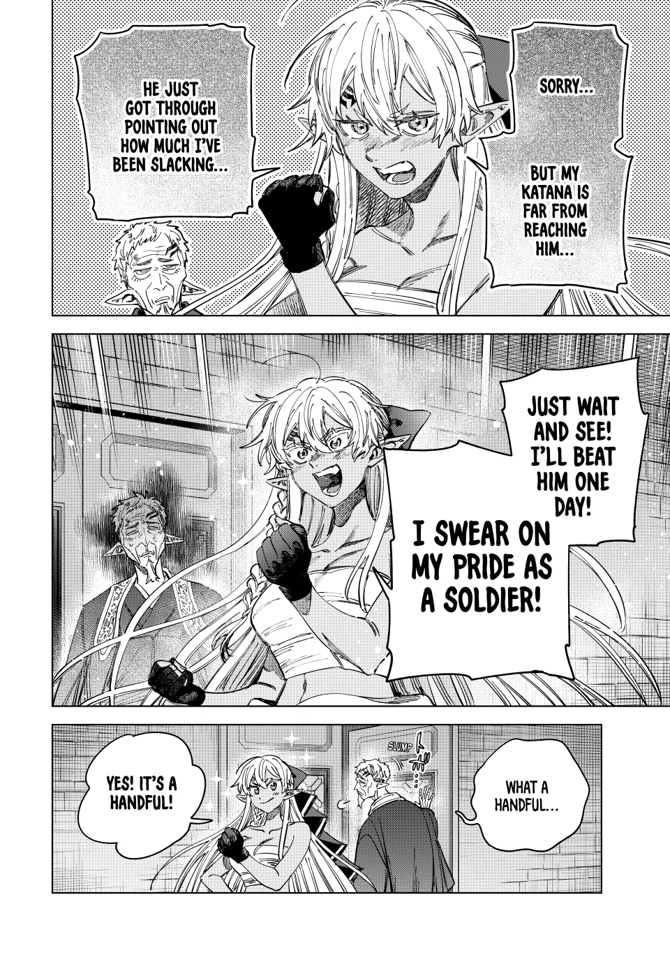 Read The Witch and the Mercenary EN Manga Online
