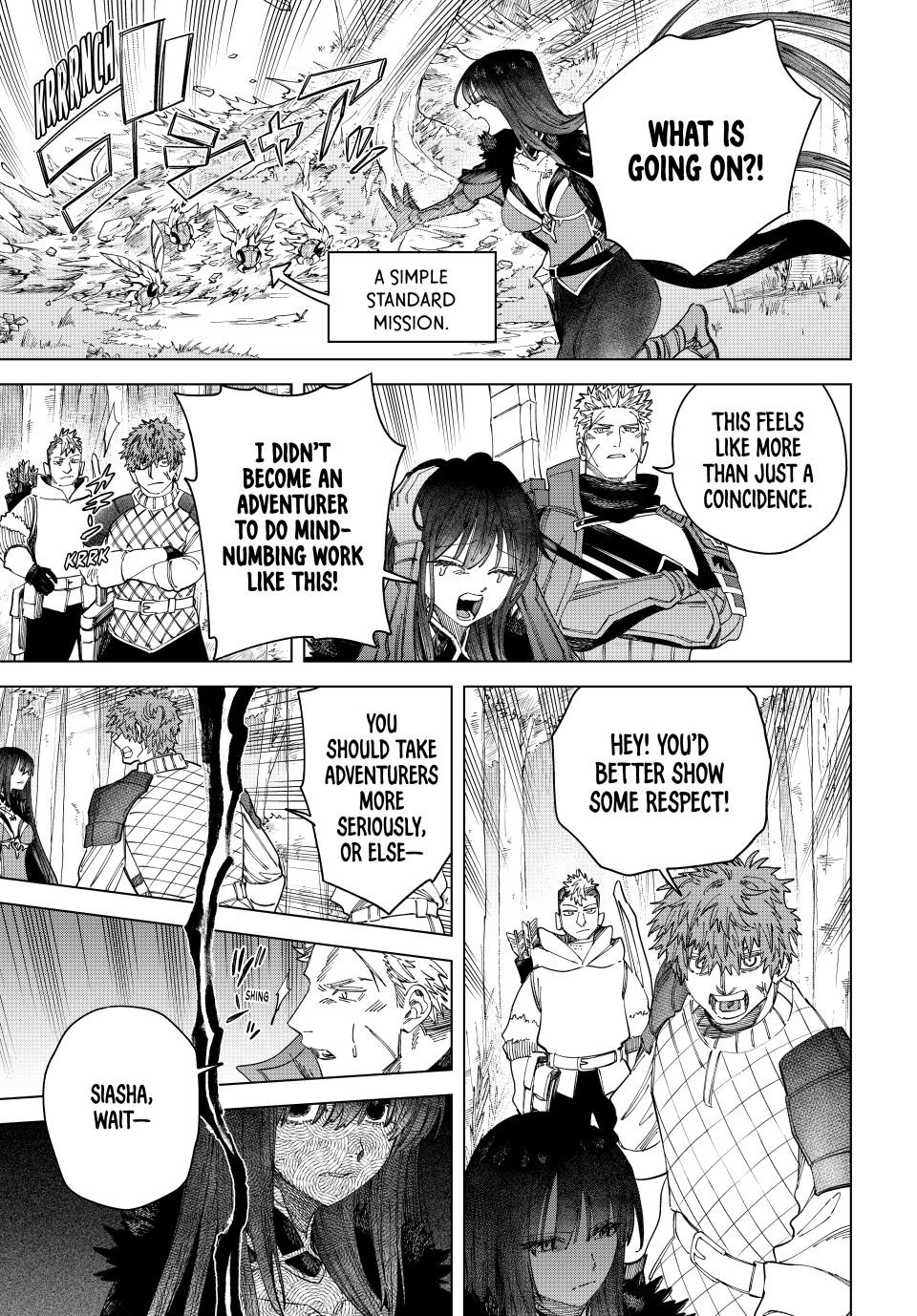 Read The Witch and the Mercenary EN Manga Online