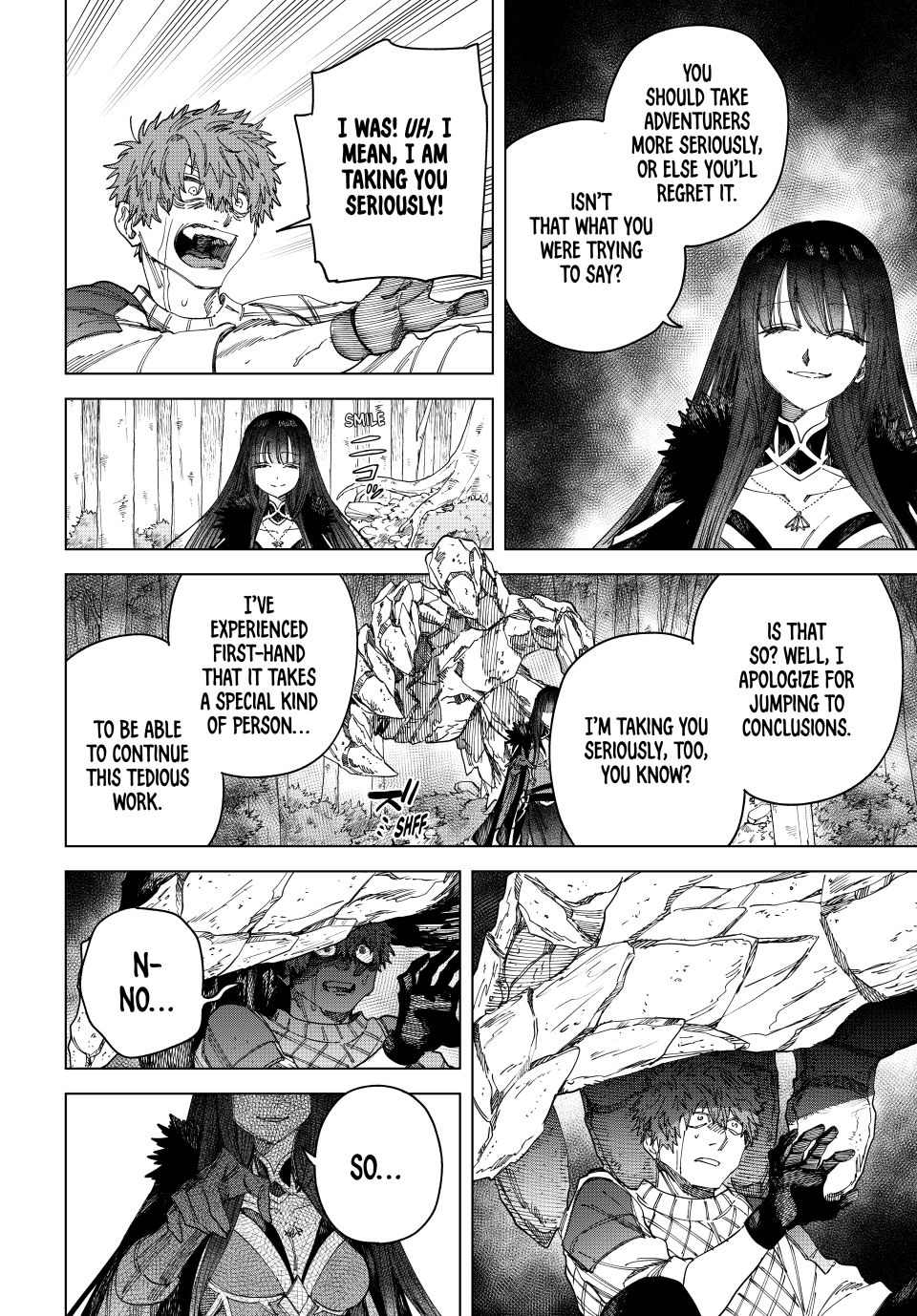 Read The Witch and the Mercenary EN Manga Online