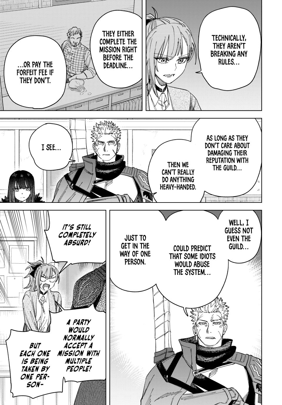 Read The Witch and the Mercenary EN Manga Online