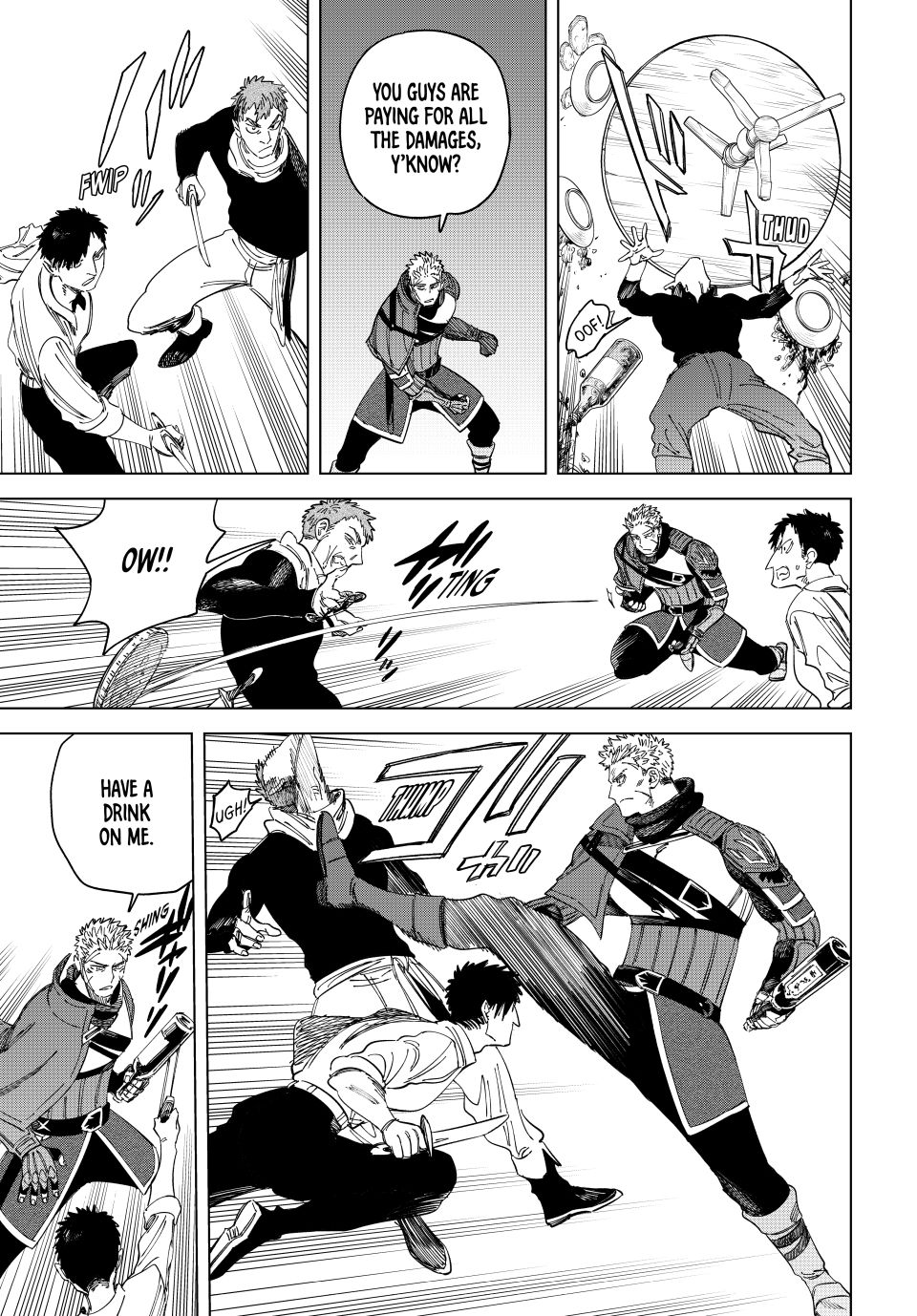 Read The Witch and the Mercenary EN Manga Online