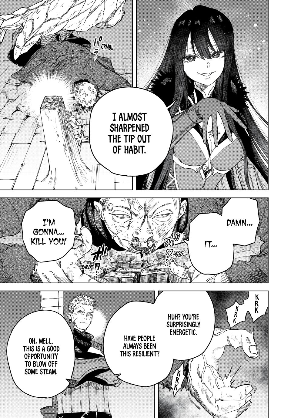 Read The Witch and the Mercenary EN Manga Online