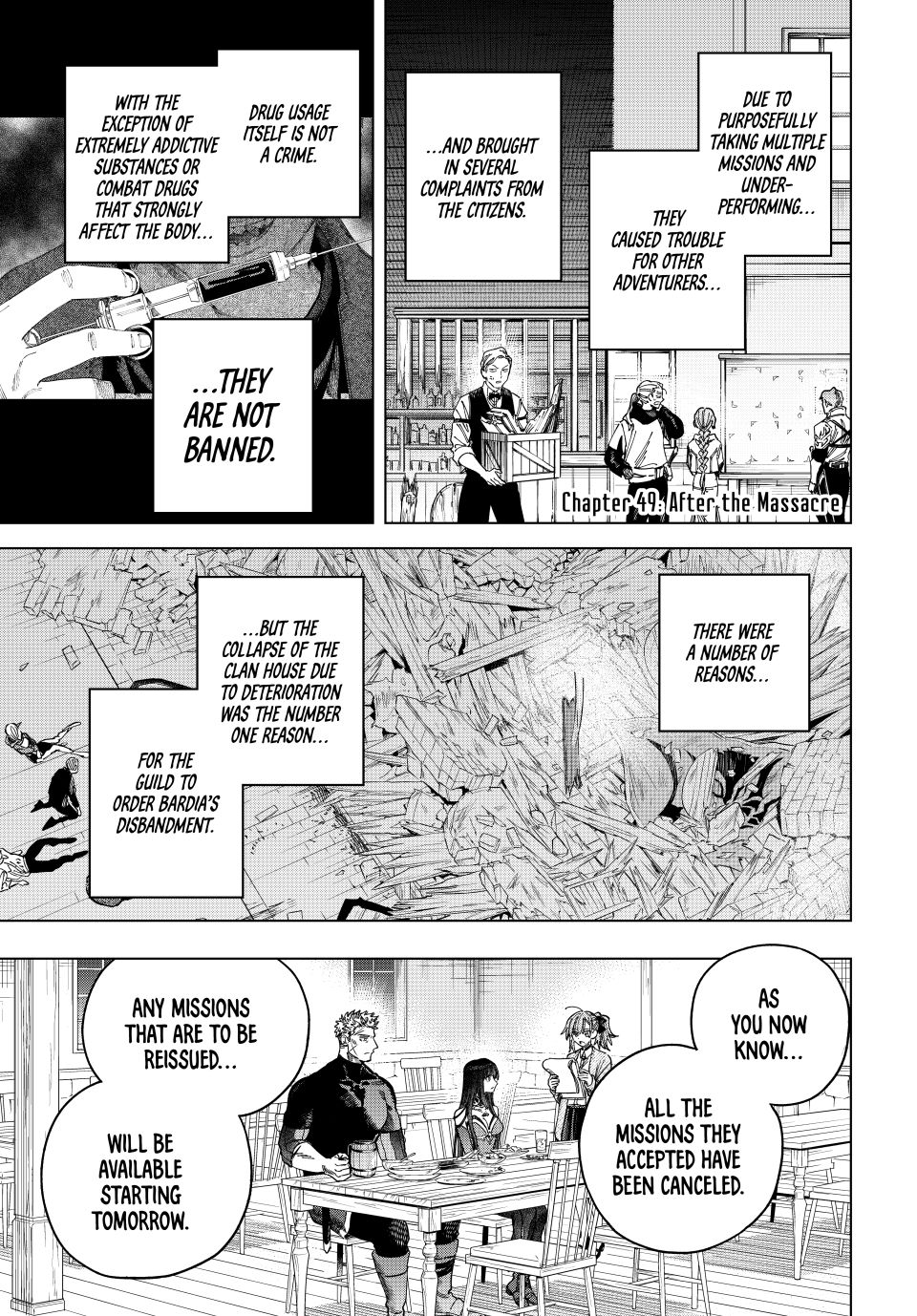 Read The Witch and the Mercenary EN Manga Online