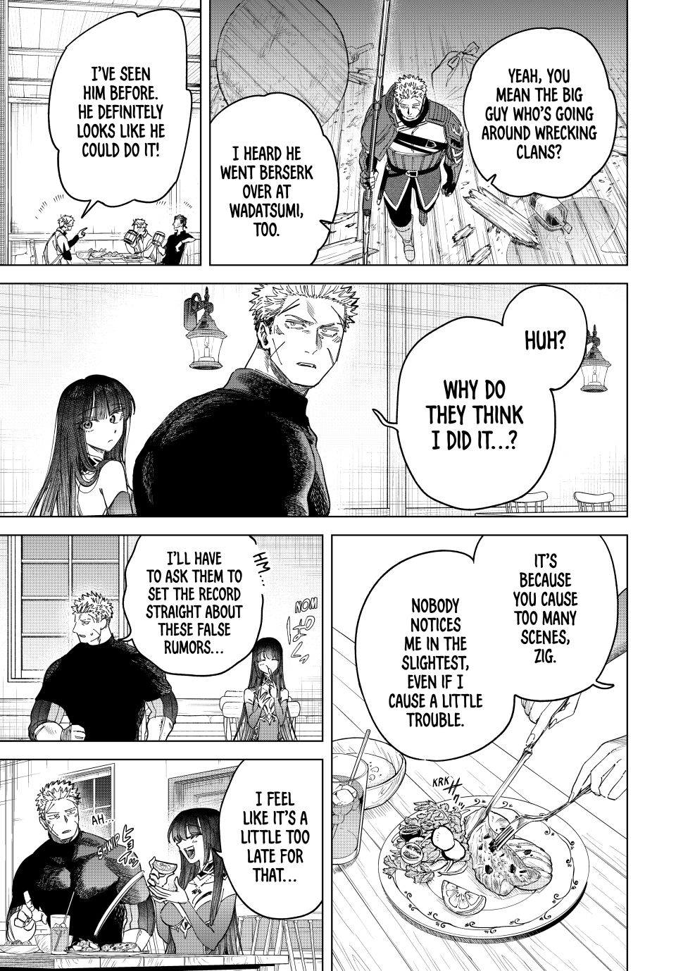 Read The Witch and the Mercenary EN Manga Online