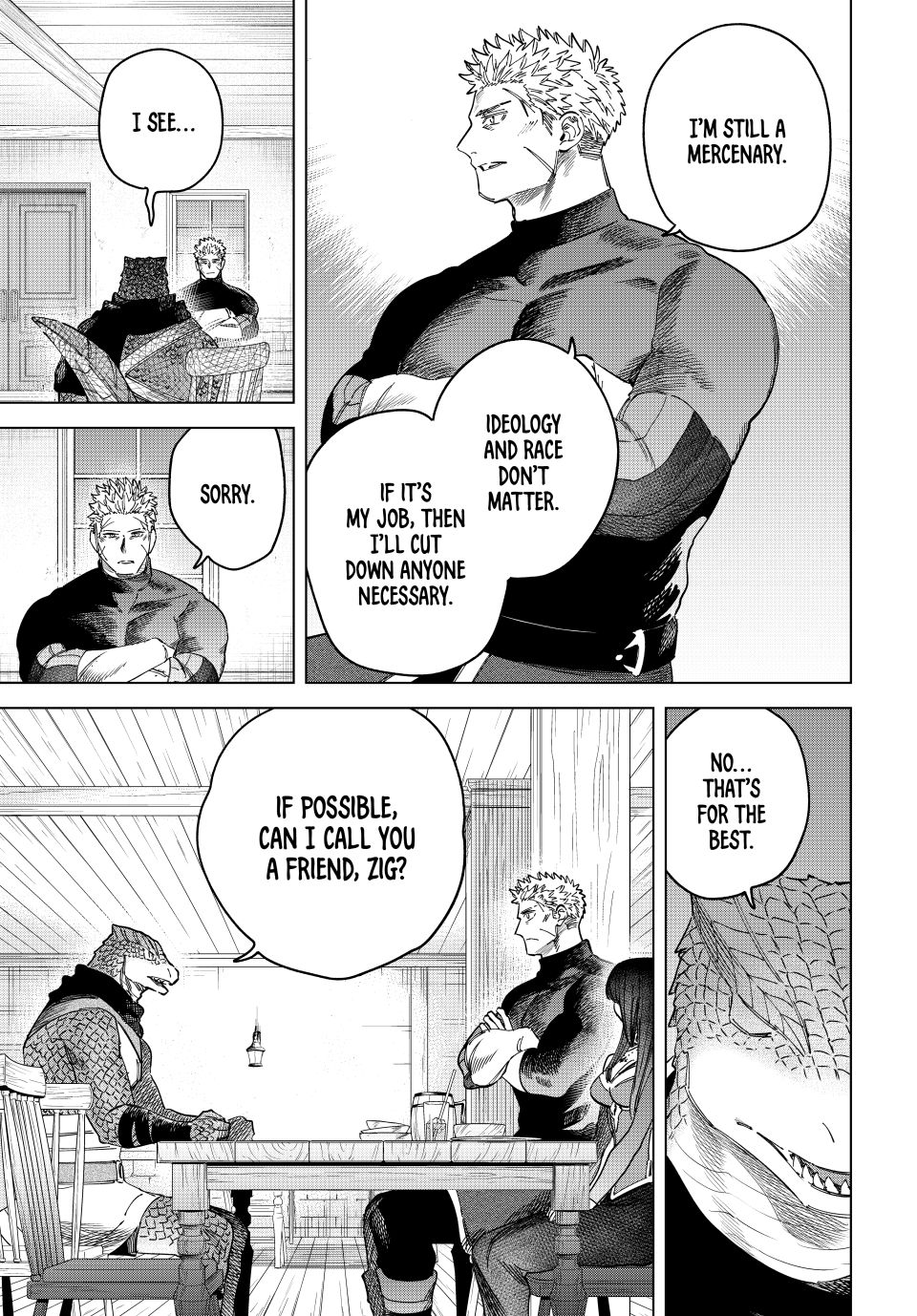 Read The Witch and the Mercenary EN Manga Online