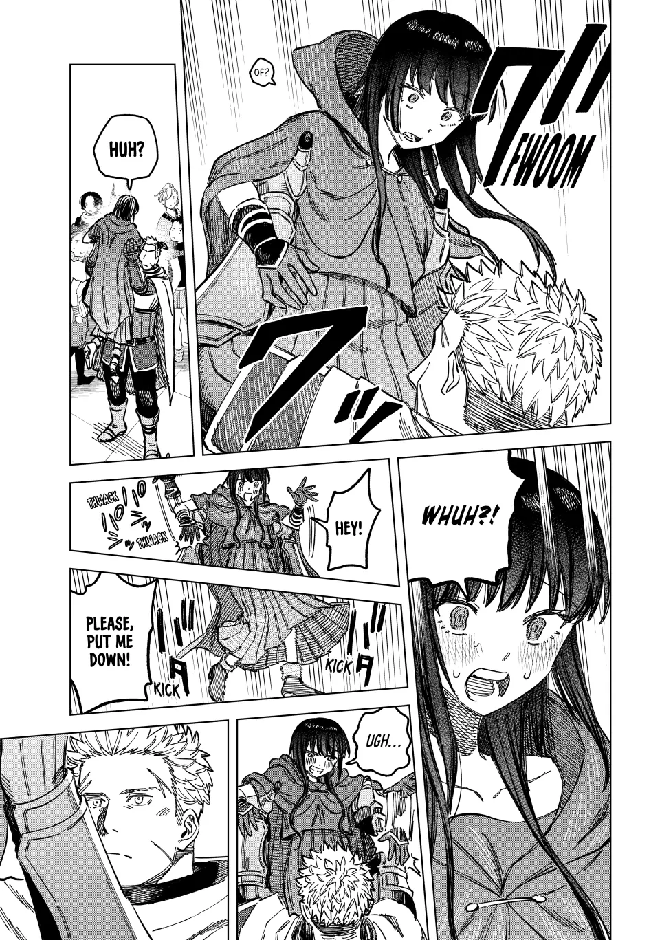Read The Witch and the Mercenary EN Manga Online