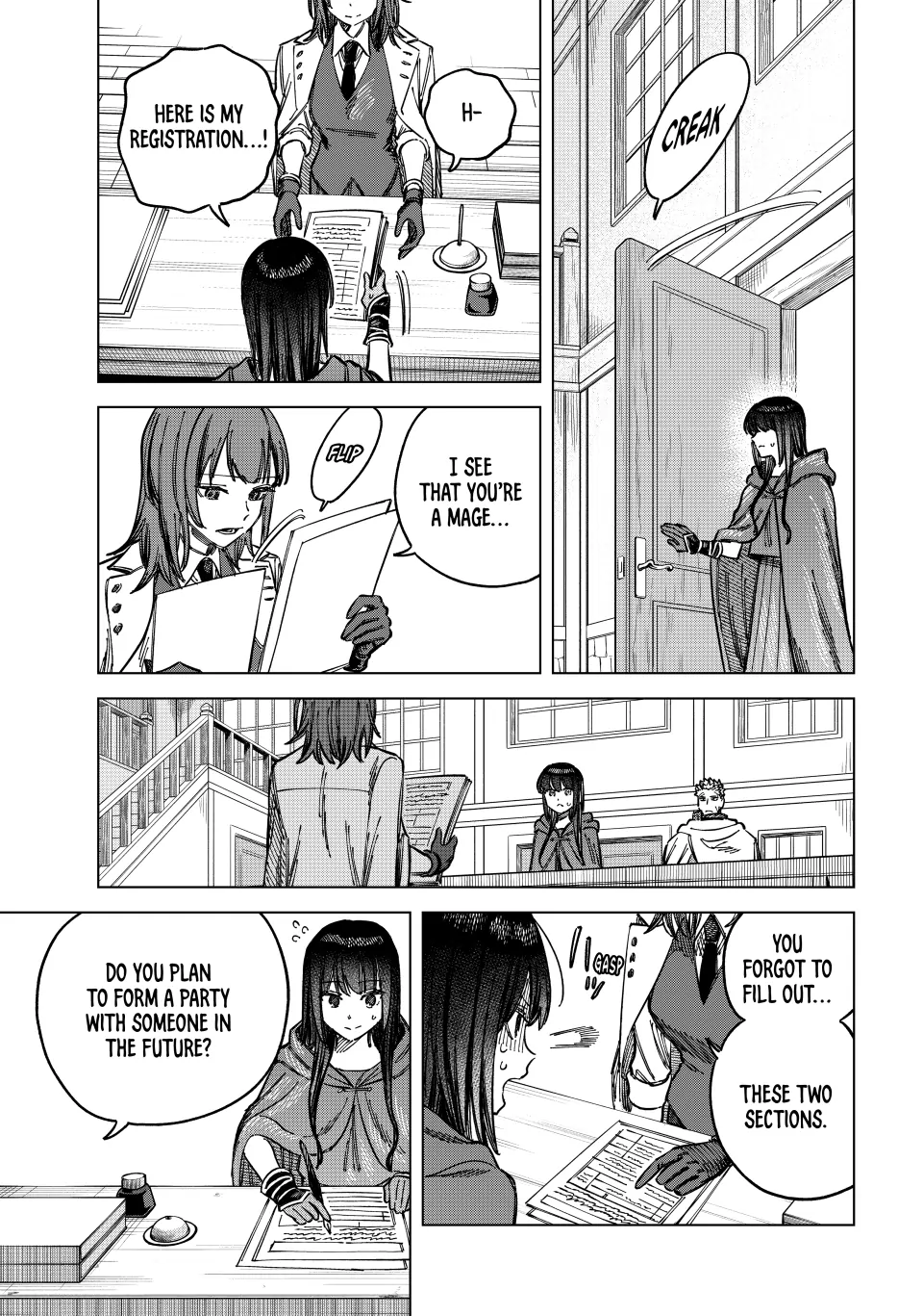 Read The Witch and the Mercenary EN Manga Online