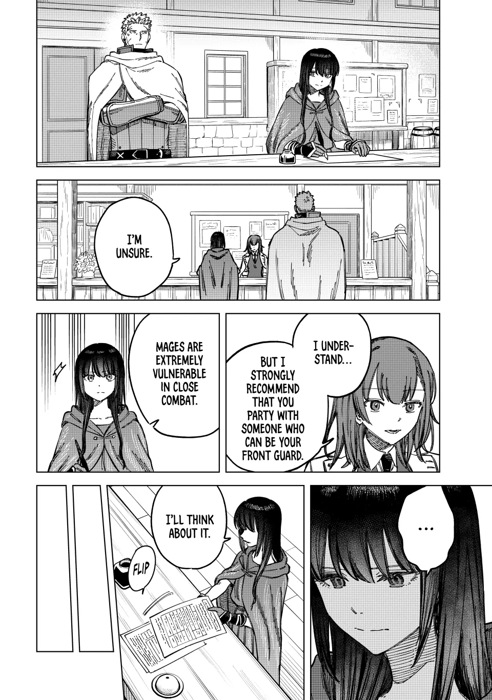 Read The Witch and the Mercenary EN Manga Online
