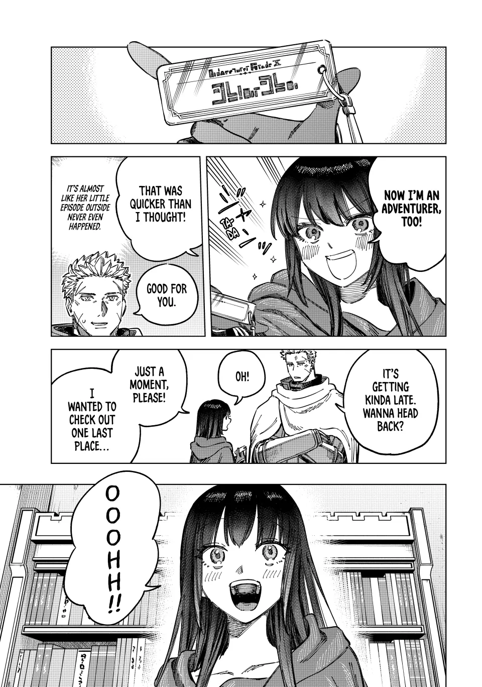 Read The Witch and the Mercenary EN Manga Online