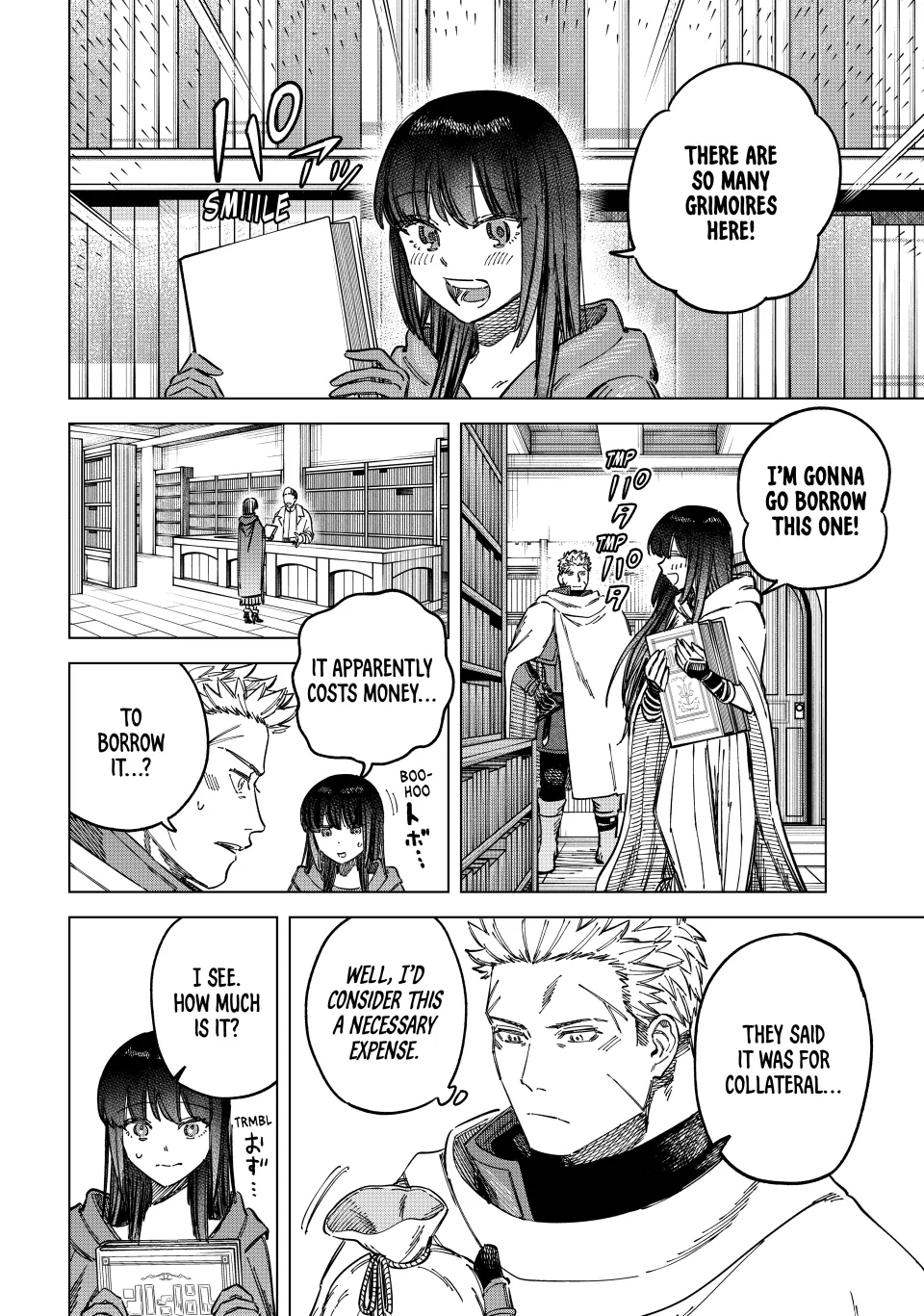 Read The Witch and the Mercenary EN Manga Online