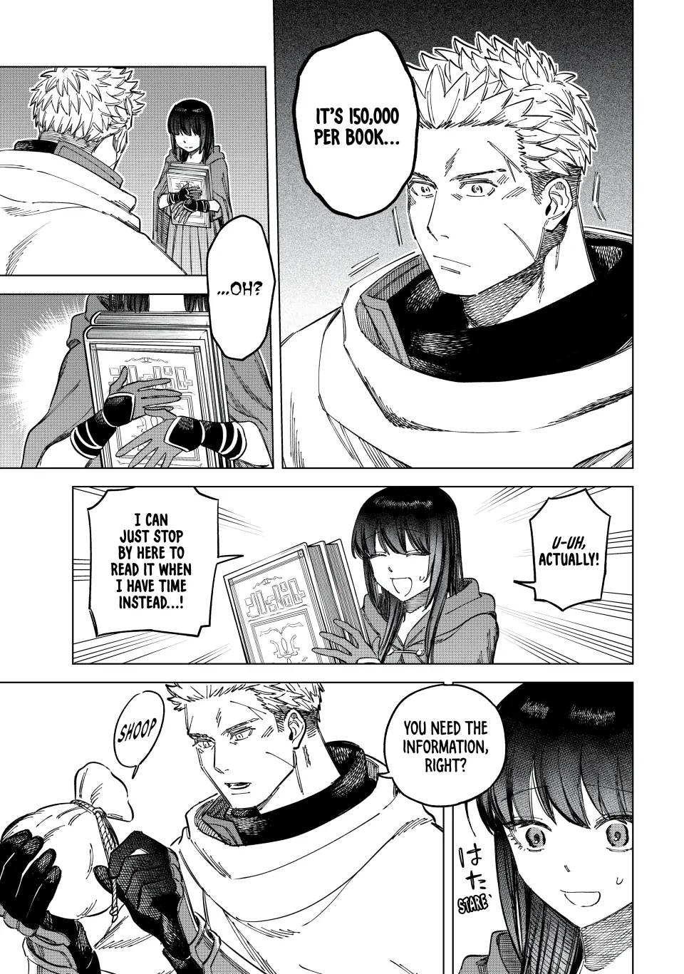 Read The Witch and the Mercenary EN Manga Online