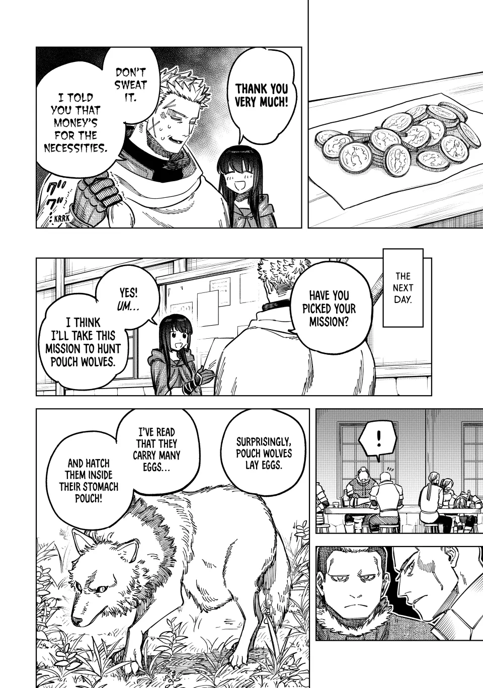 Read The Witch and the Mercenary EN Manga Online