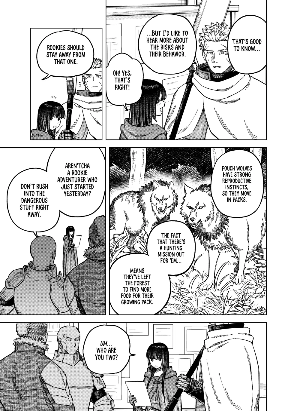 Read The Witch and the Mercenary EN Manga Online