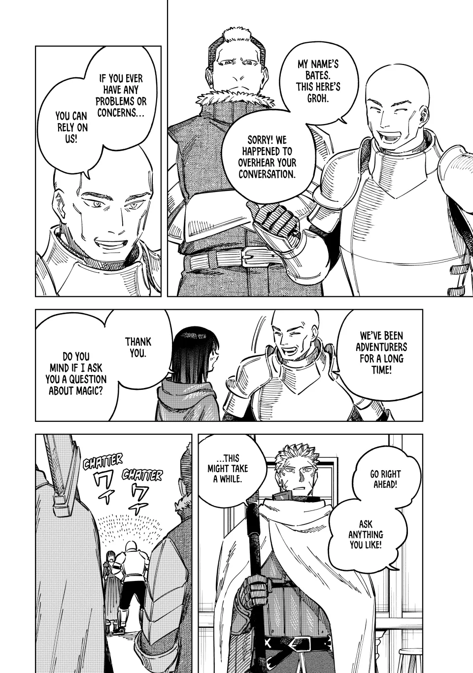 Read The Witch and the Mercenary EN Manga Online