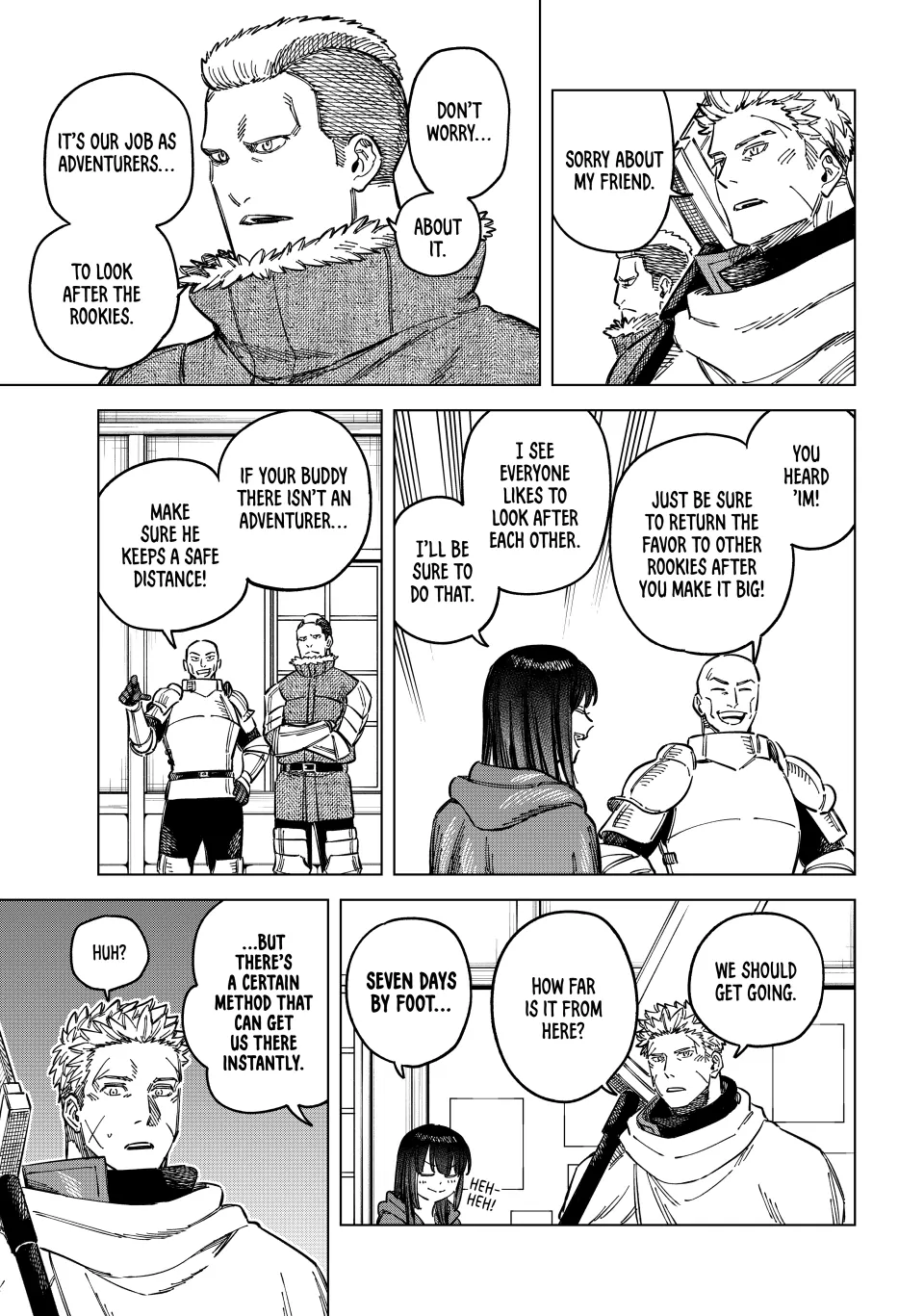 Read The Witch and the Mercenary EN Manga Online