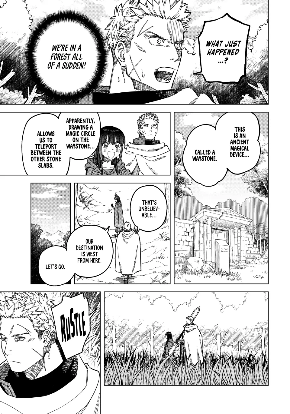 Read The Witch and the Mercenary EN Manga Online