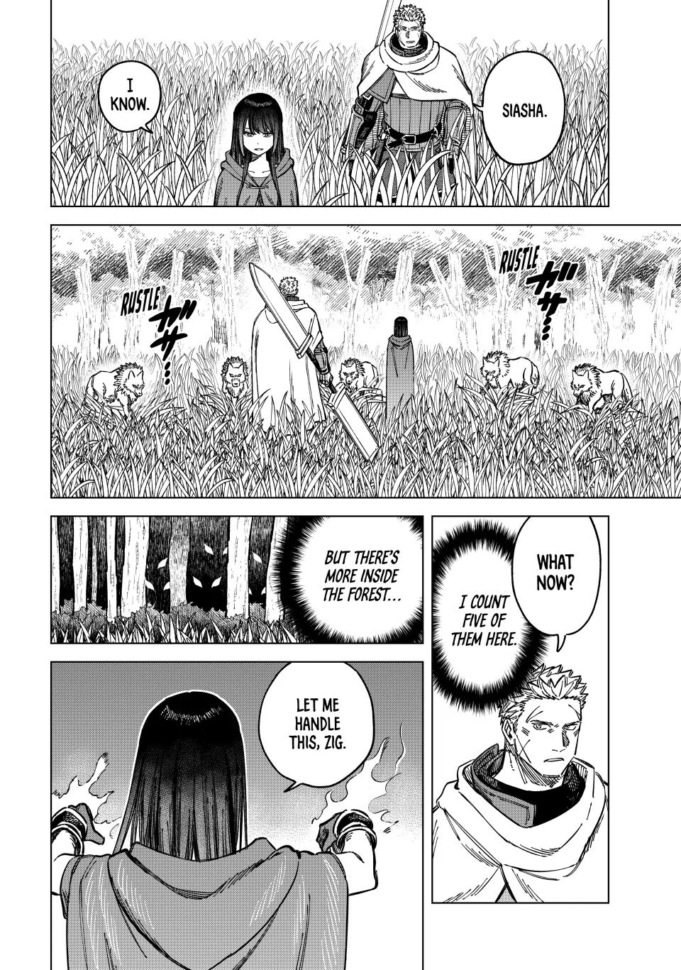 Read The Witch and the Mercenary EN Manga Online