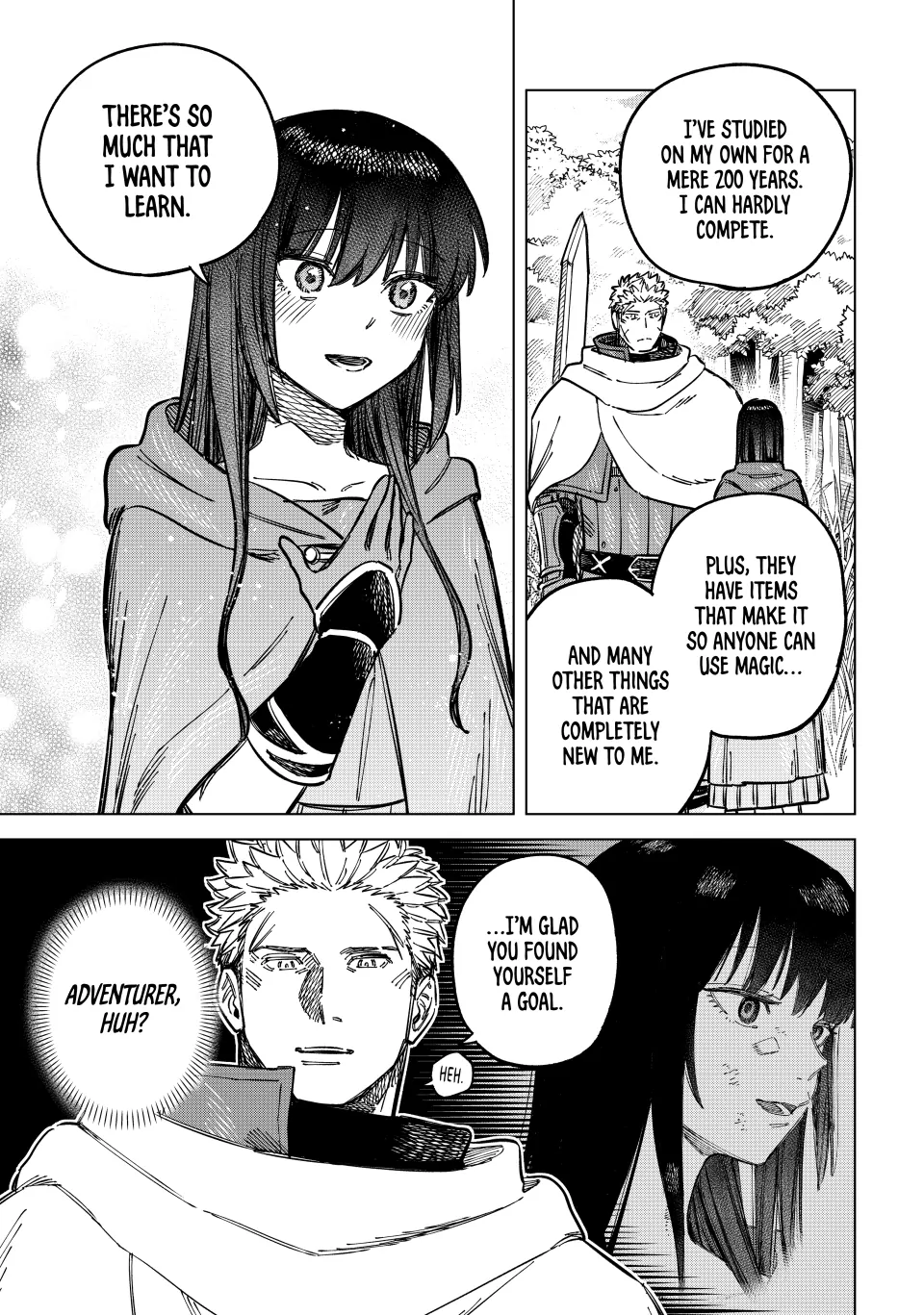 Read The Witch and the Mercenary EN Manga Online
