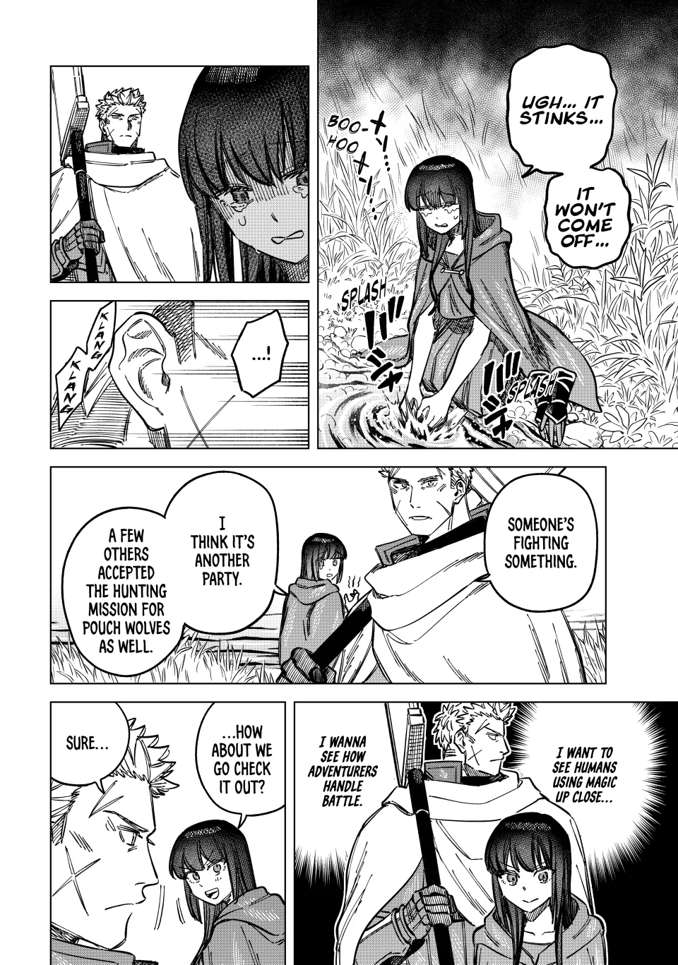 Read The Witch and the Mercenary EN Manga Online