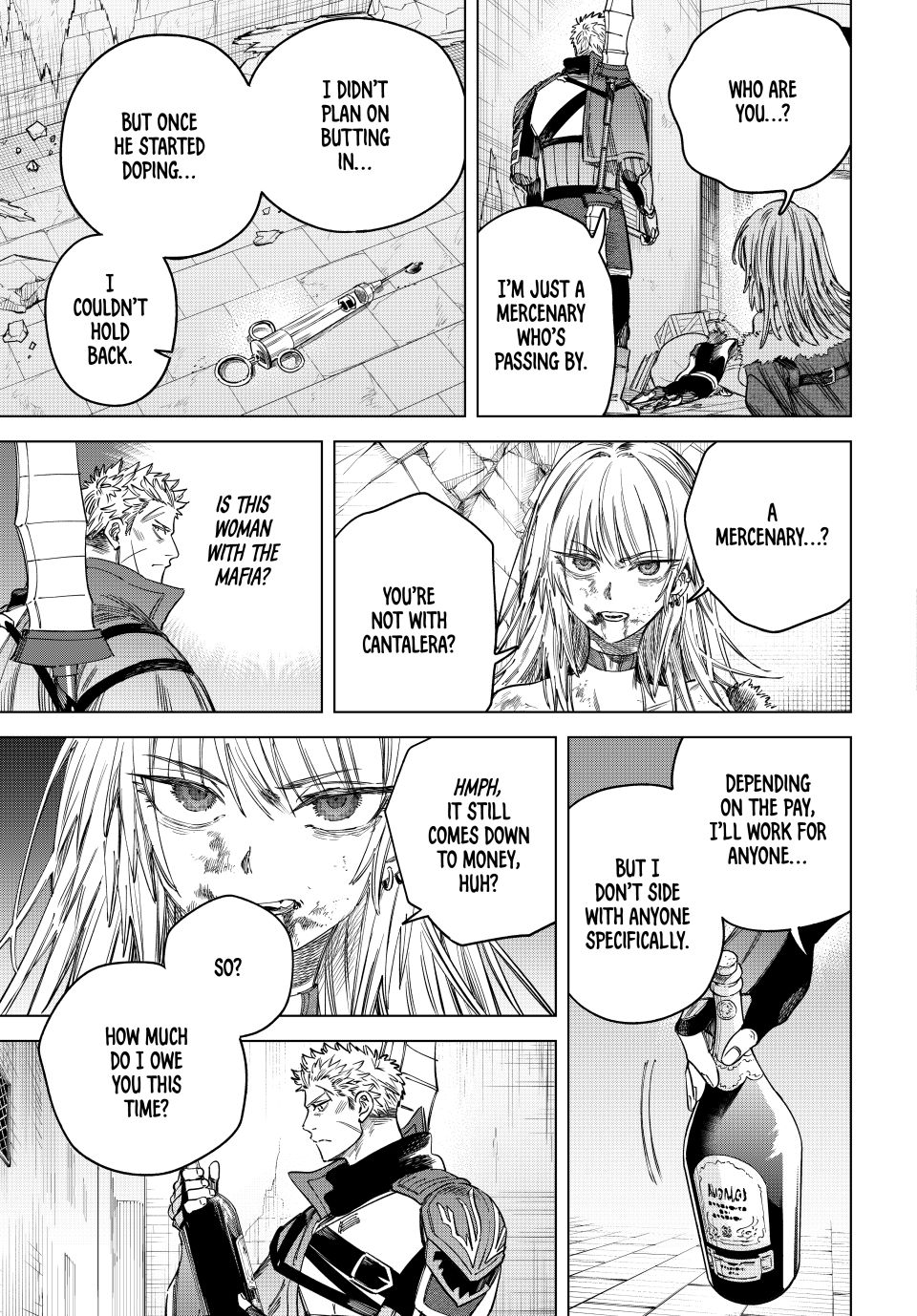 Read The Witch and the Mercenary EN Manga Online