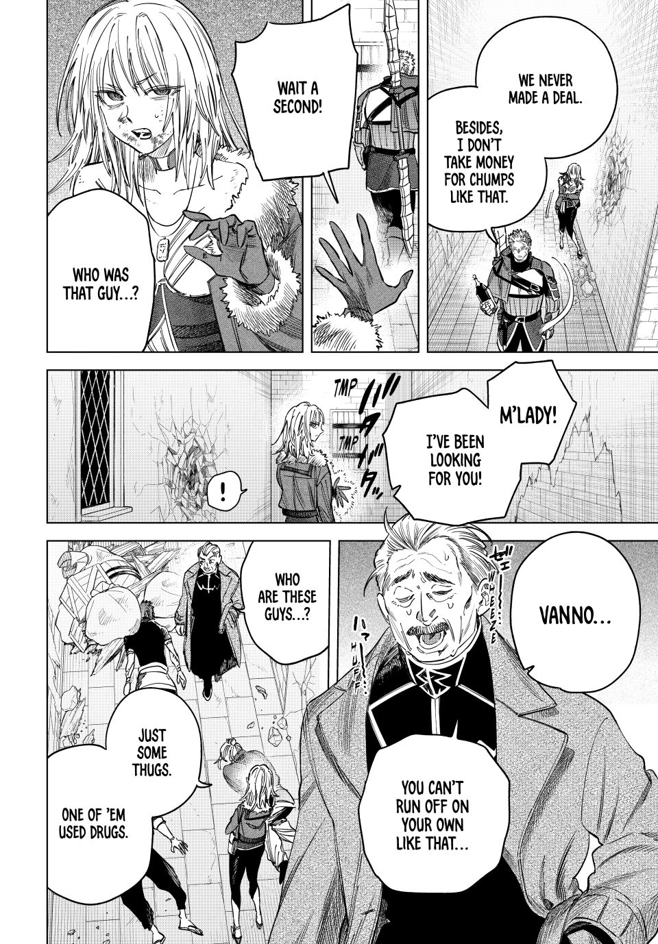 Read The Witch and the Mercenary EN Manga Online