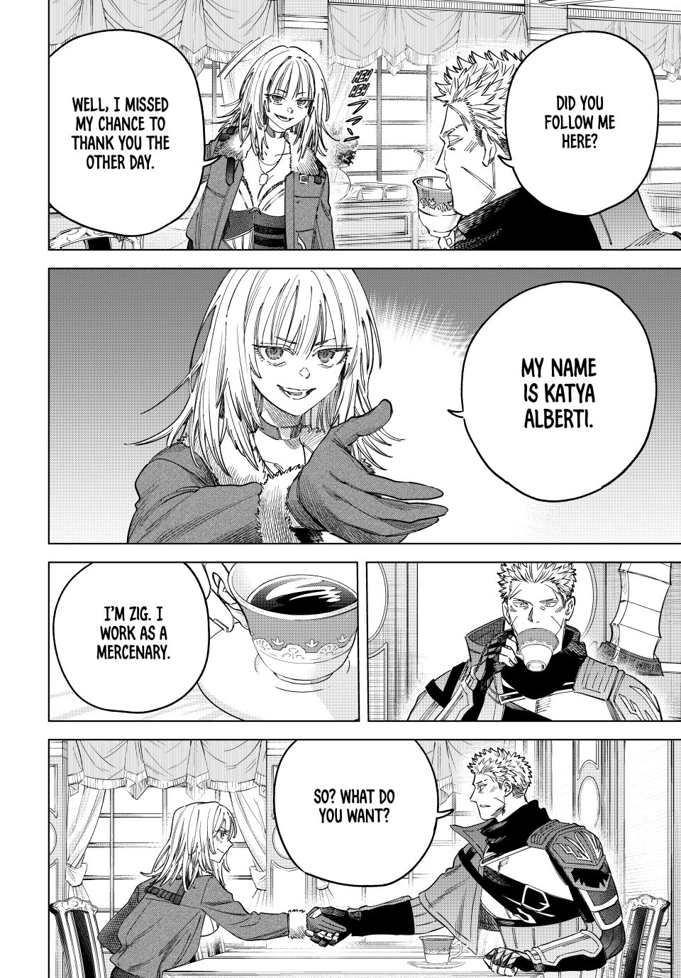 Read The Witch and the Mercenary EN Manga Online