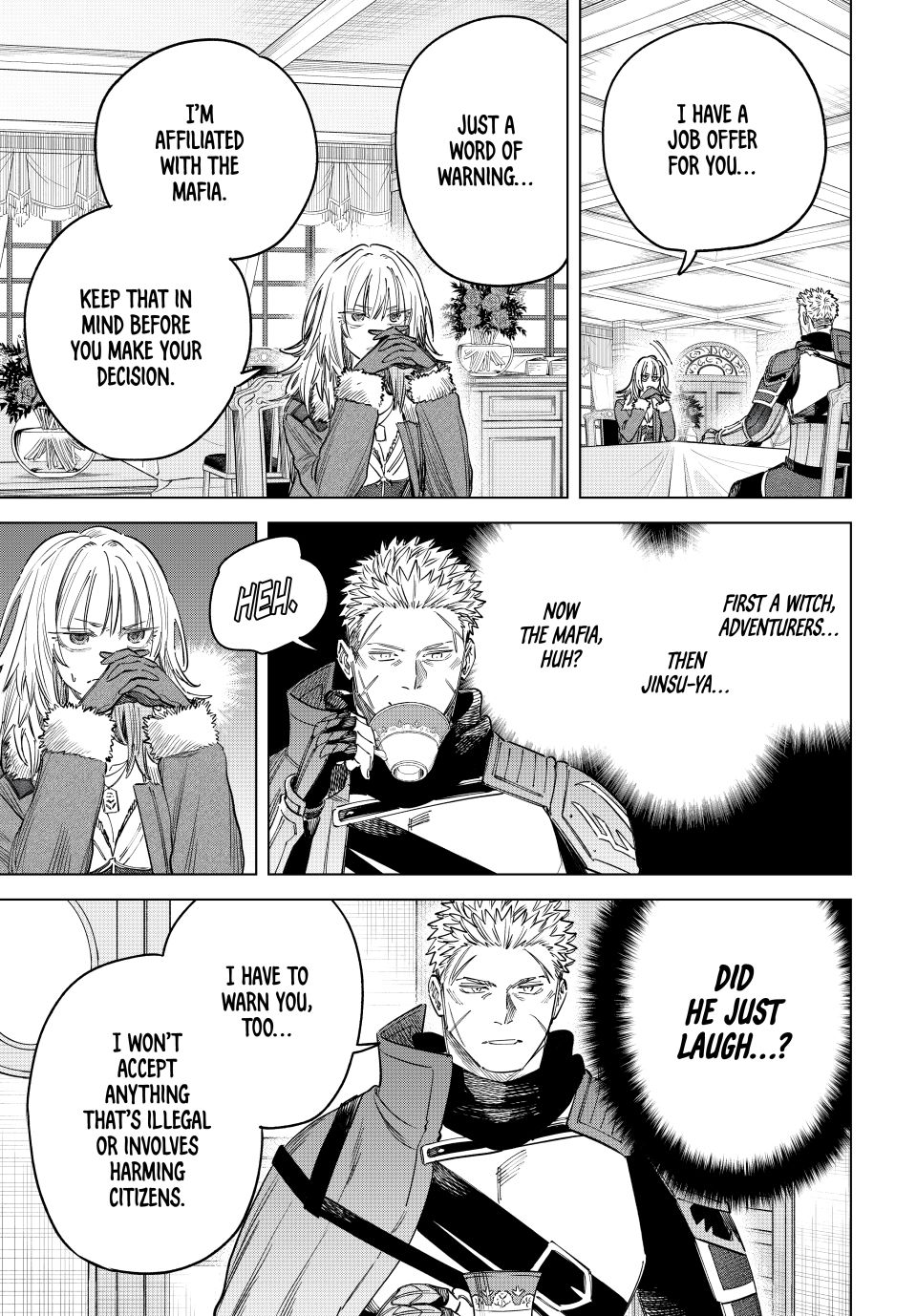 Read The Witch and the Mercenary EN Manga Online
