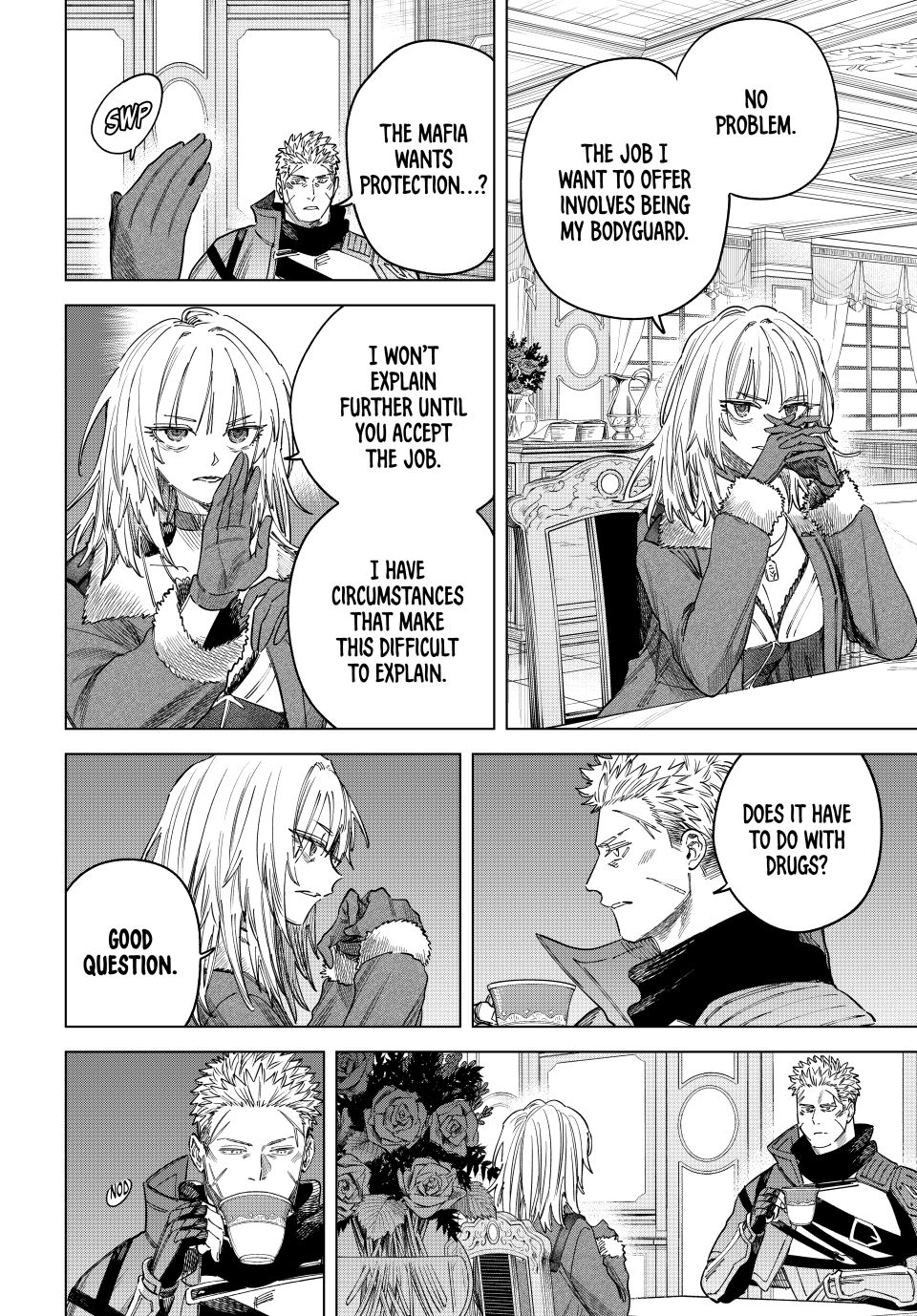 Read The Witch and the Mercenary EN Manga Online