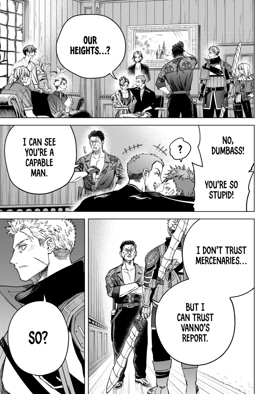 Read The Witch and the Mercenary EN Manga Online